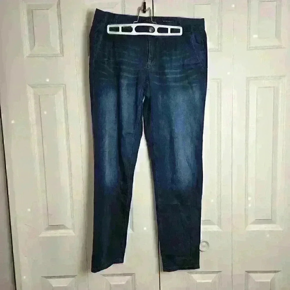 Jessica Simpson Newsboy Relaxed Dress Dark Denim Size 28 - Picture 1 of 8